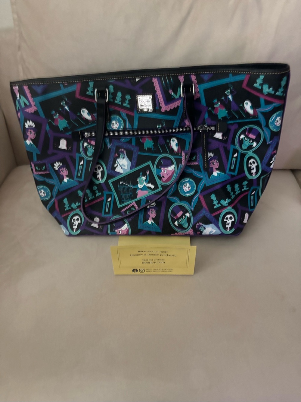 Disney Dooney & Bourke Haunted Mansion Tote